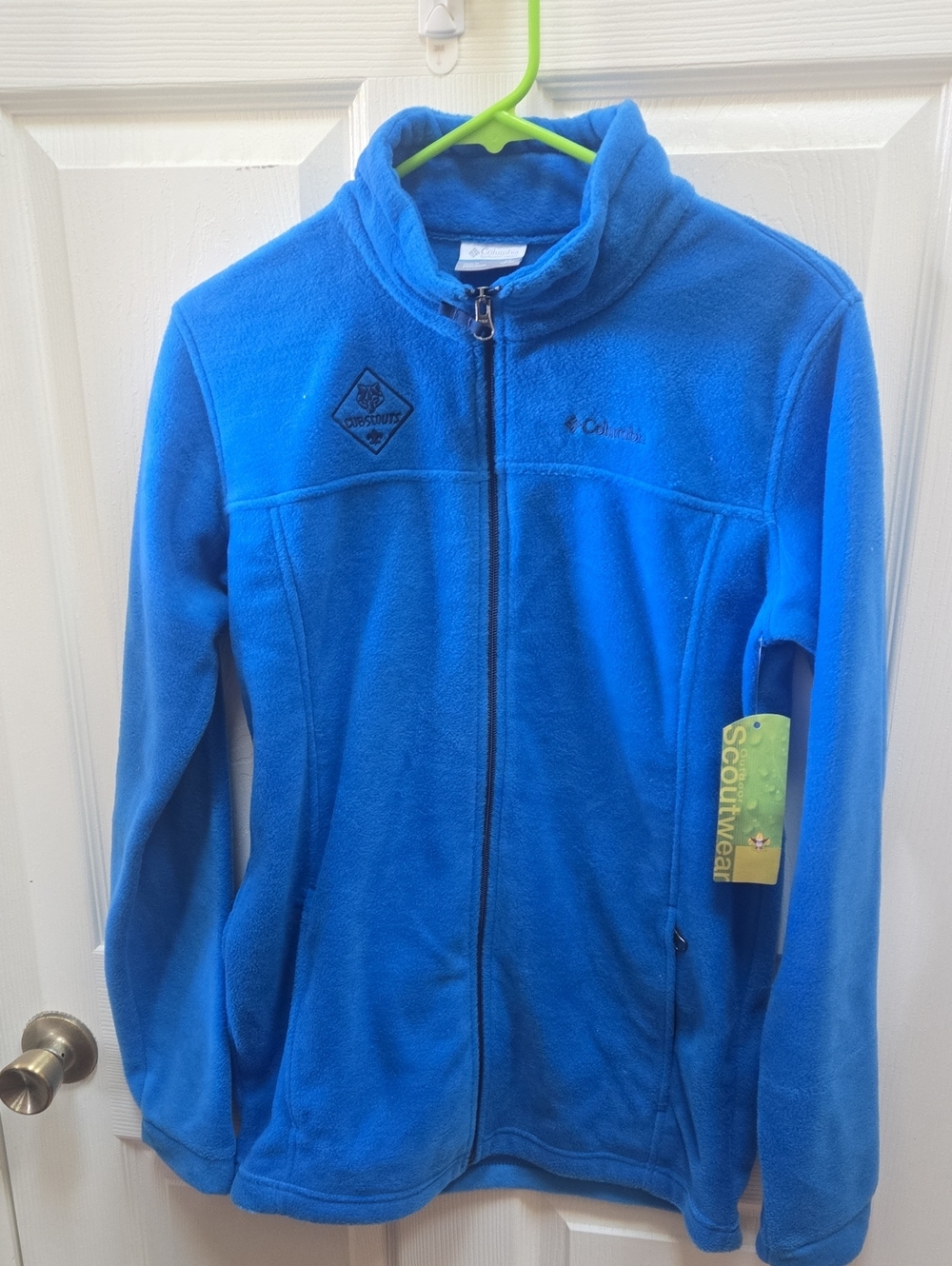 Columbia Kids Cub Scouts Blue Full-Zip Fleece Jacket